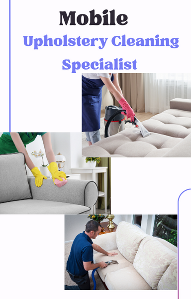 Mobile Upholstery Cleaning Specialist