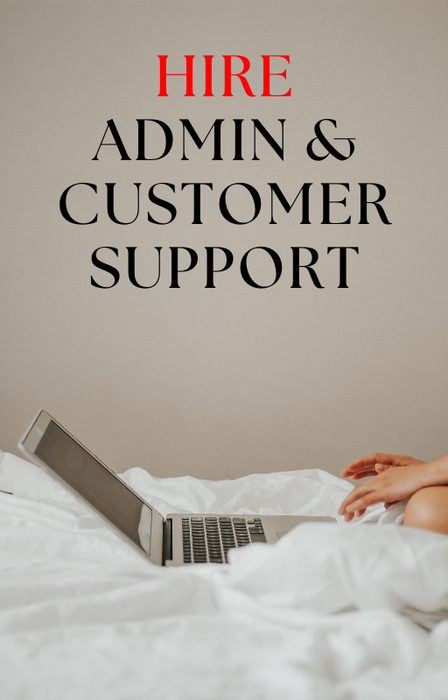HIRE ADMIN & CUSTOMER SUPPORT HIRE ADMIN & CUSTOMER SUPPORT