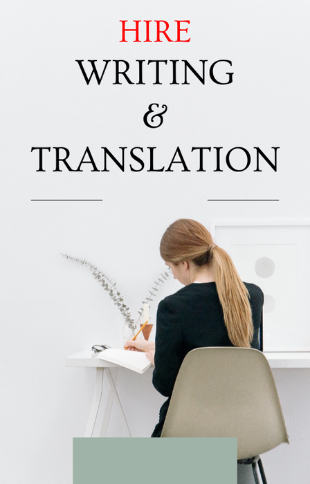 HIRE WRITING & TRANSLATION