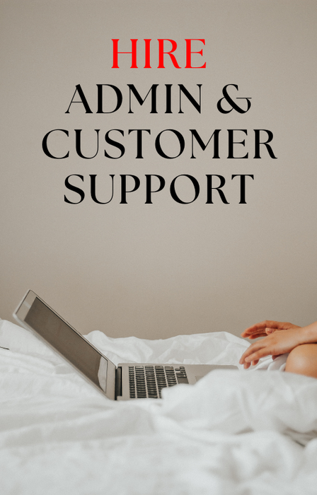 HIRE ADMIN & CUSTOMER SUPPORT