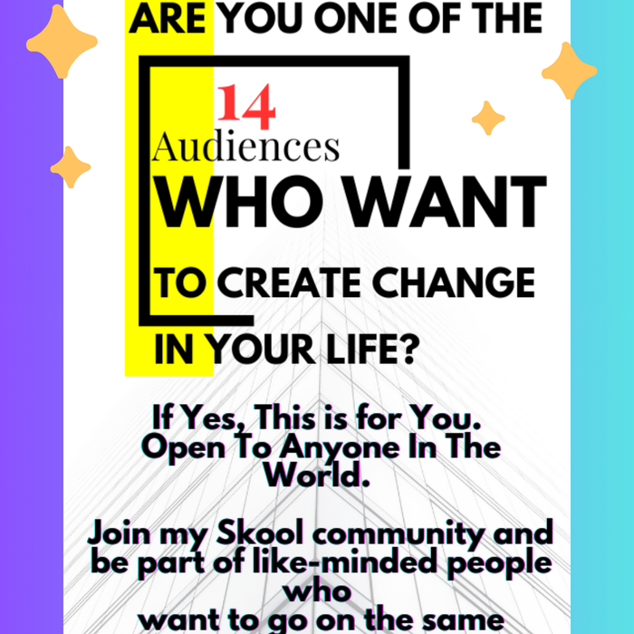 Join The Paid Online Community - CHAT ONLY